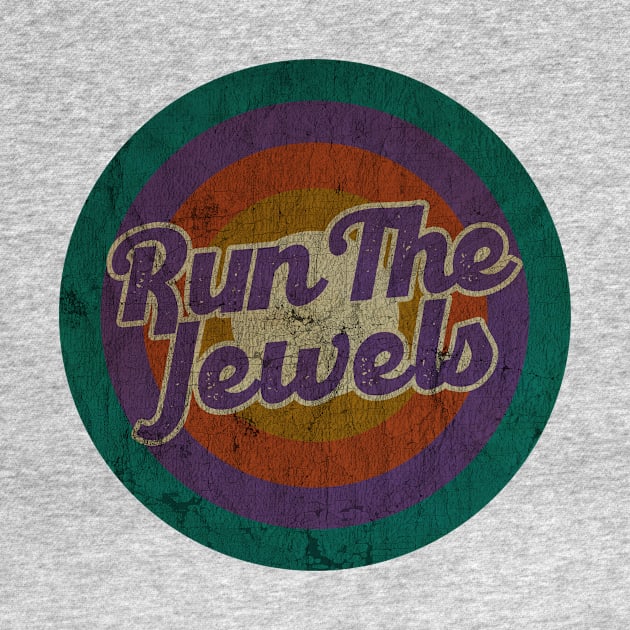 Run The Jewels - Retro Circle - DESIGN -  Vintage by testerbissnet